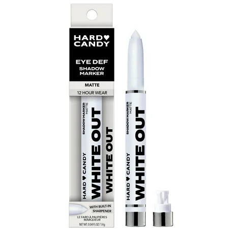 Hard Candy Eye Def Eyeshadow Stick Matte Creamy Blendable Color. White | Walmart (US)