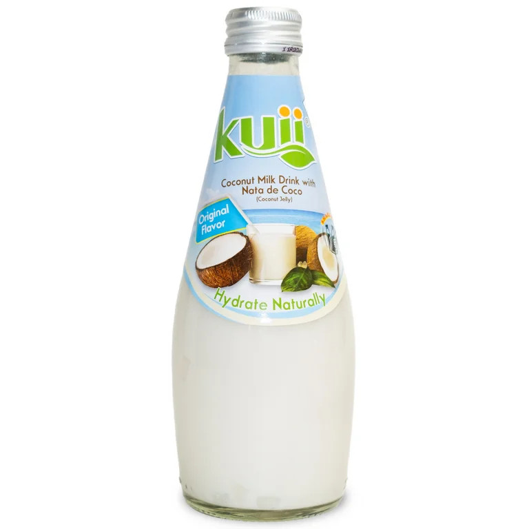 Kuii Drinks Coconut Milk with Nata de Coco, Original, 290mL | Walmart (US)