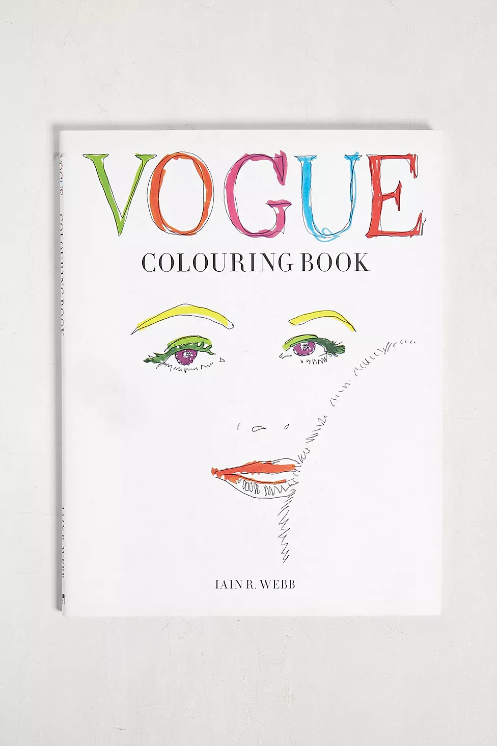 Vogue Colouring Book By Iain R. Webb | Urban Outfitters UK