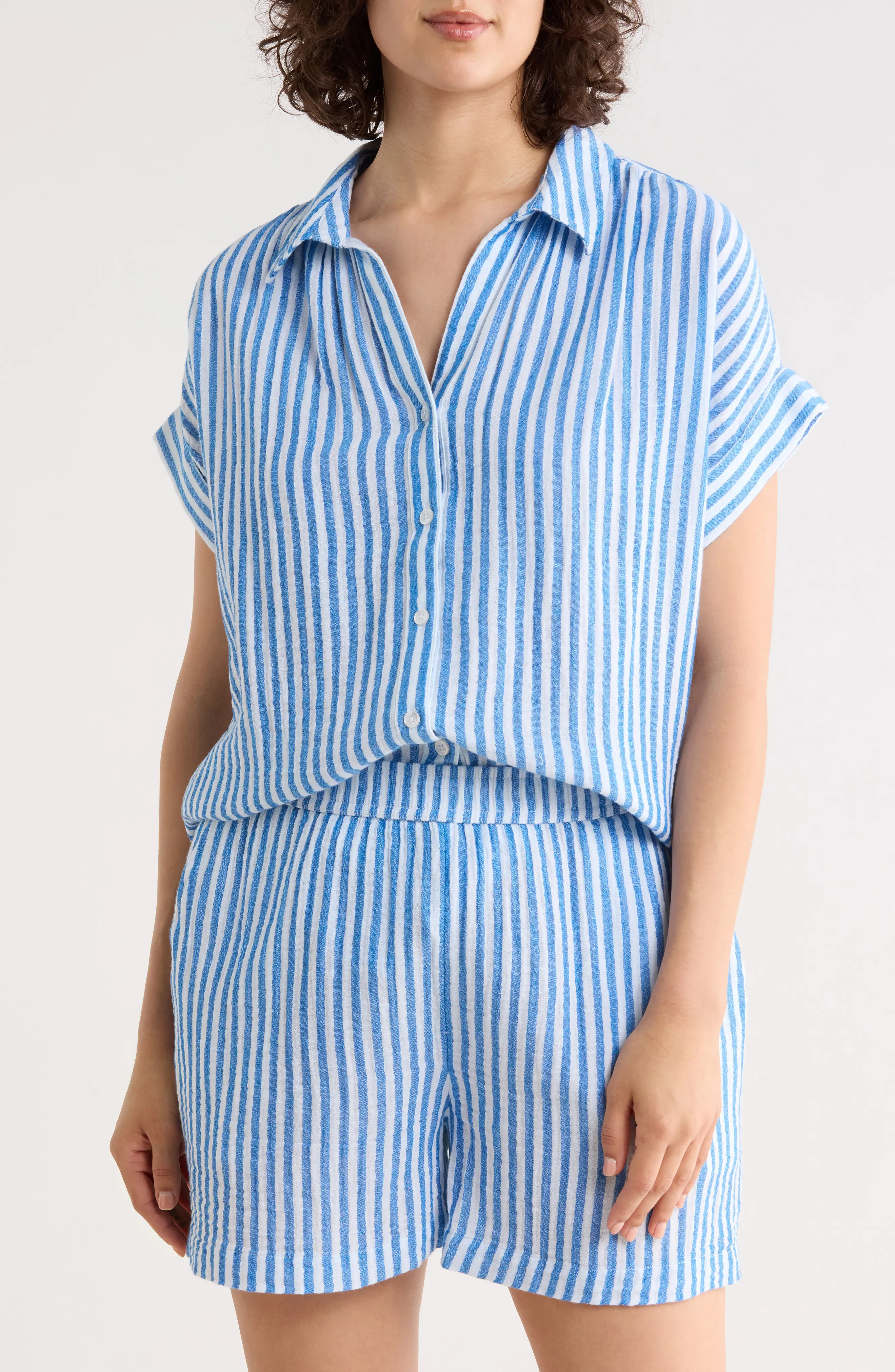 Duo Gauze Button-Up Shirt (Women) | Nordstromrack | Nordstrom Rack
