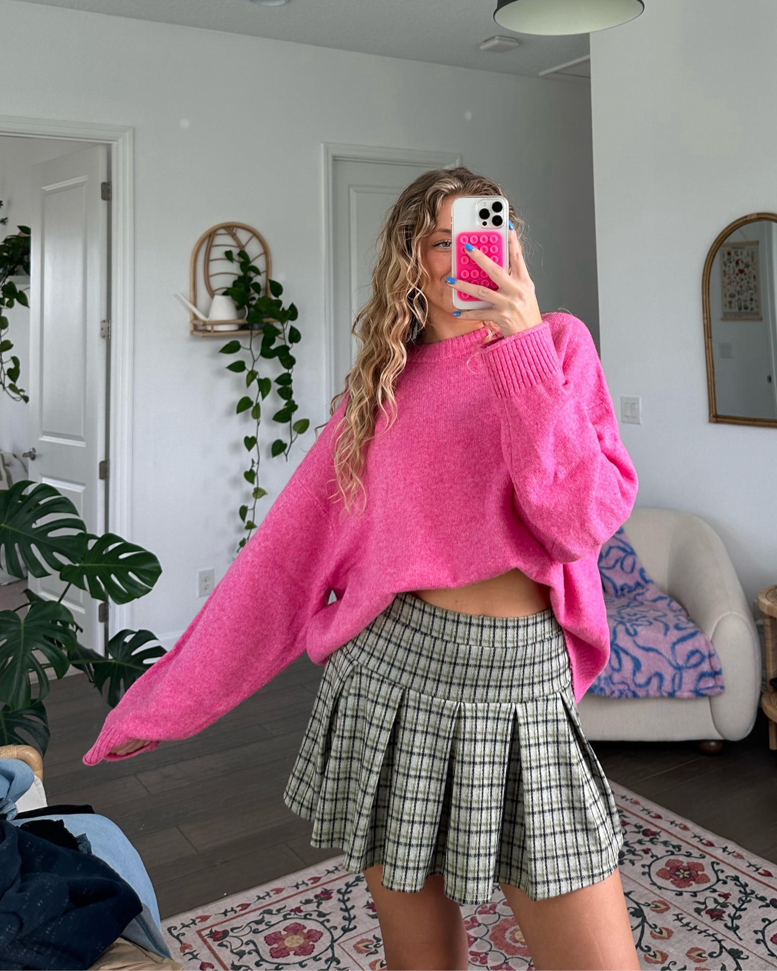 OOTD 💓  @americaneagle #AEJEANS

sweater, mini skirt, winter outfits, Valentine’s Day 

#LTKfindsunder100 #LTKGiftGuide #LTKSeasonal