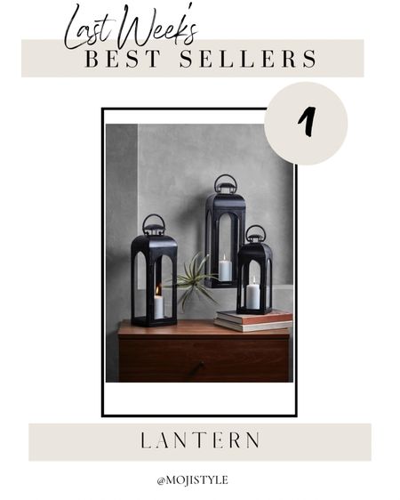 These black lanterns from Walmart are one of this week’s best sellers! They’re gorgeous indoor or outdoor

#LTKfindsunder50 #LTKSeasonal #LTKhome