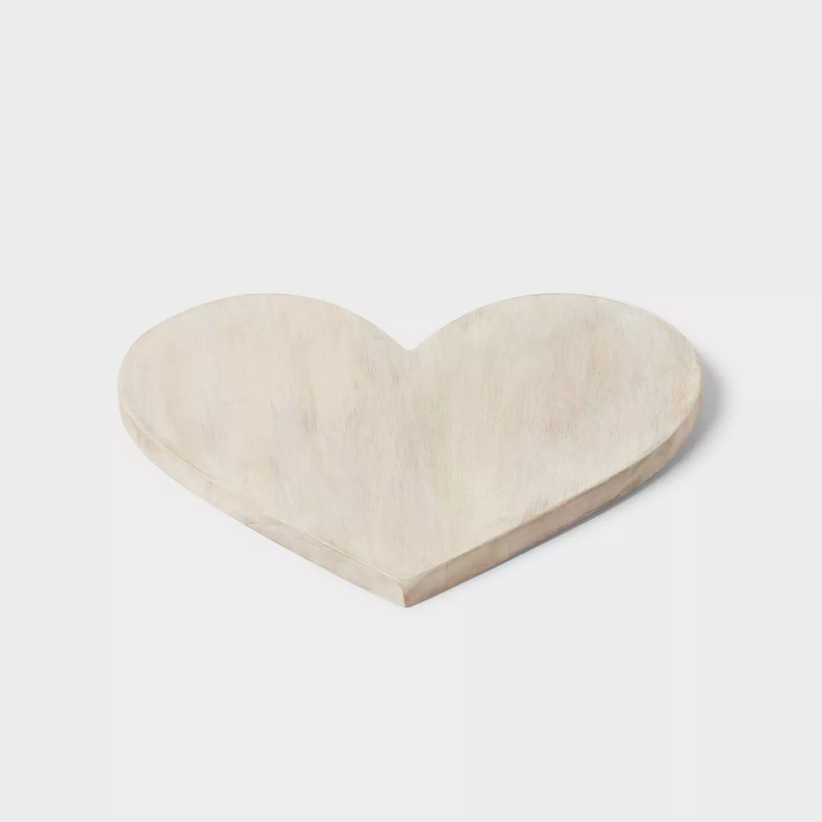 Valentine's Day Wooden Heart Trivet White - Threshold™ | Target