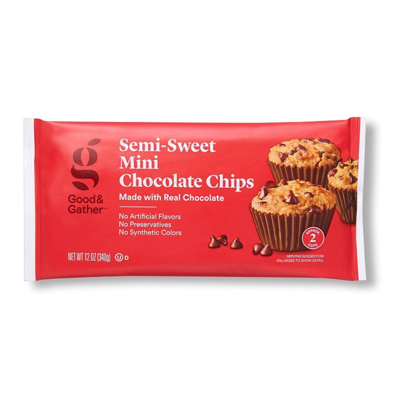 Semi Sweet Mini Chocolate Morsels - 12oz - Good & Gather™ | Target
