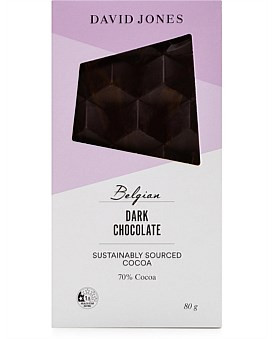 David Jones Food Dark Chocolate, Size 80G | David Jones (Australia & New Zealand)