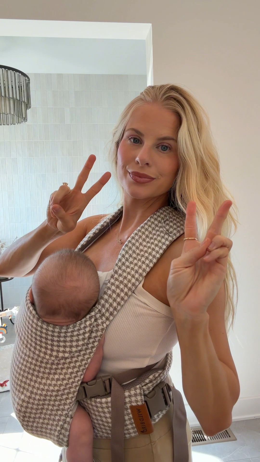 SIZE: Med in tank & pants, plaid shirt is old! Lip combo - cinnamon, gloss - champ stamp fantasy #kathleenpost

Fall transition outfit, brunch look, postpartum outfit, new mom, baby boy

#LTKmomlife #LTKBaby