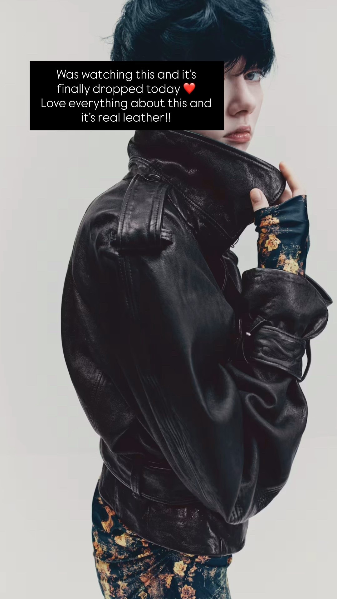 The leather bomber of my dreams has just dropped @h&m 
It’s perfect - I ordered small 


#LTKOver40 #LTKGiftGuide #LTKselfcare