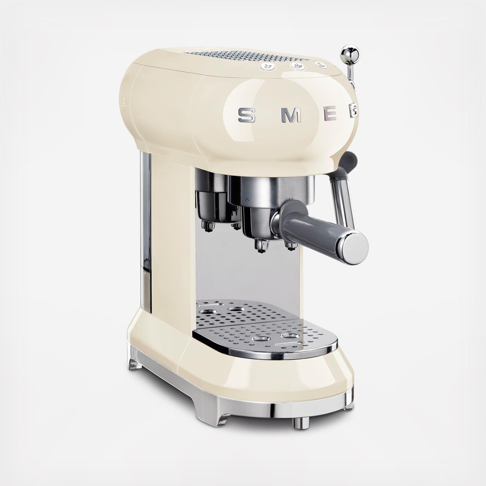 Smeg Espresso Machine - Cream | Zola