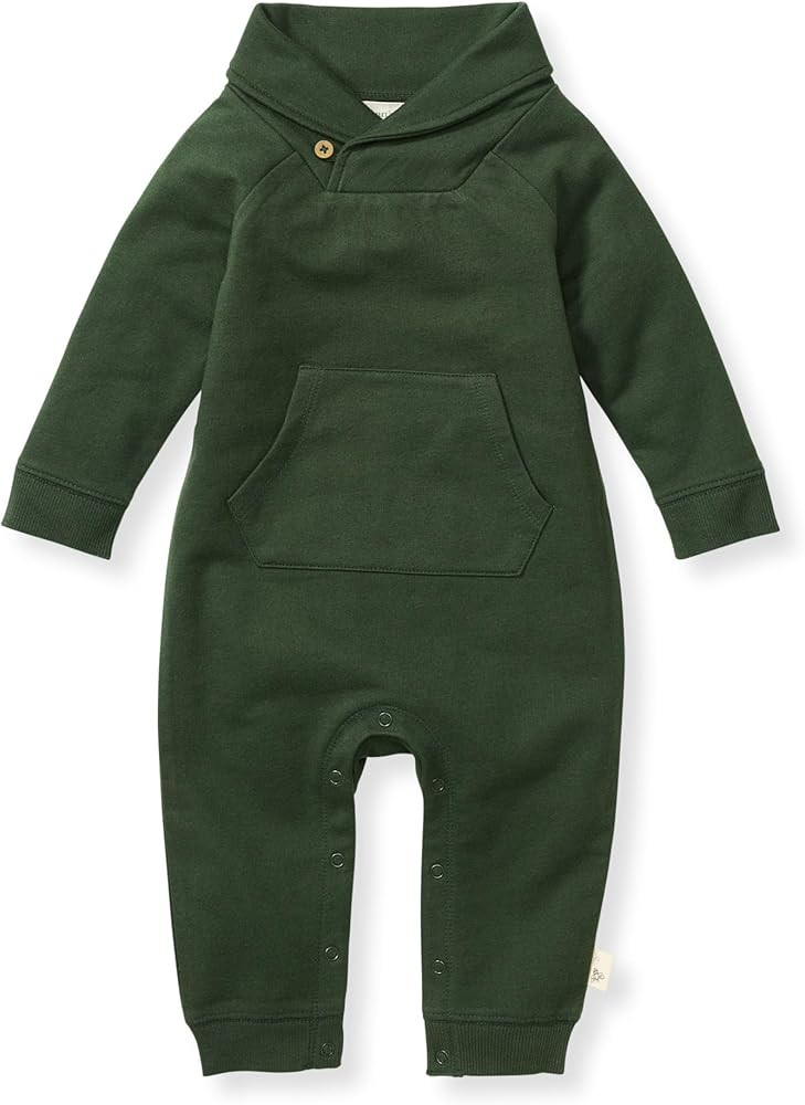 Burt's Bees Baby baby-boys Romper Jumpsuit, 100% Organic Cotton One-piece Short Sleeve Shortall, ... | Amazon (US)