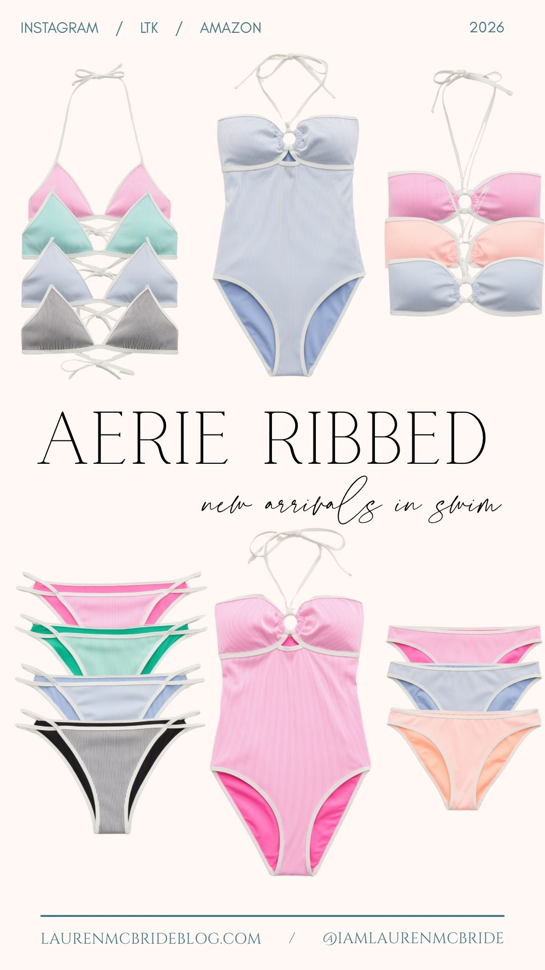 New @Aerie Ribbed Swim 30% off with code DREAMTEAM

#LTKSaleAlert #LTKSeasonal #LTKSwim