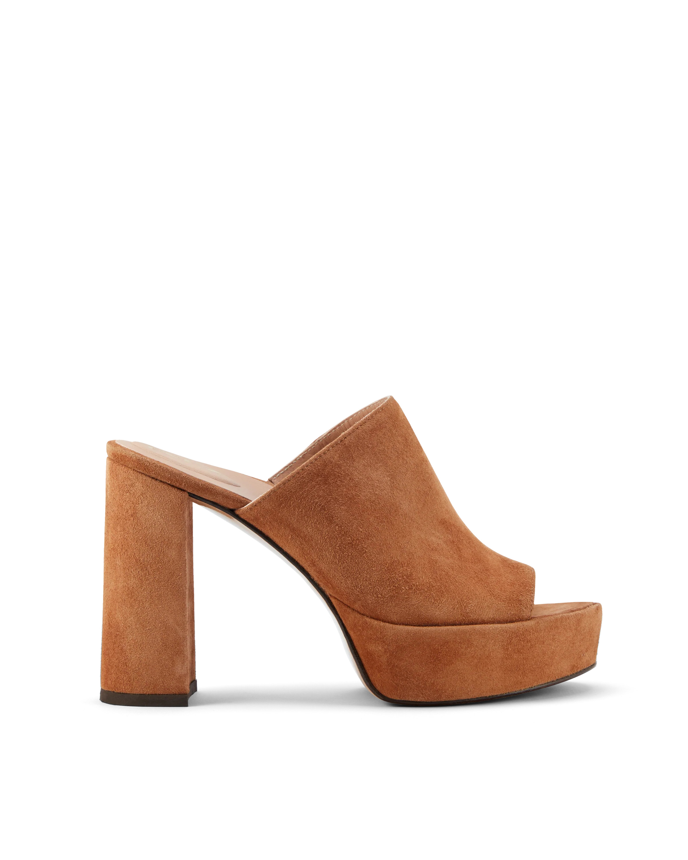 Ceci: Toffee Suede | Inez Shoes, LLC