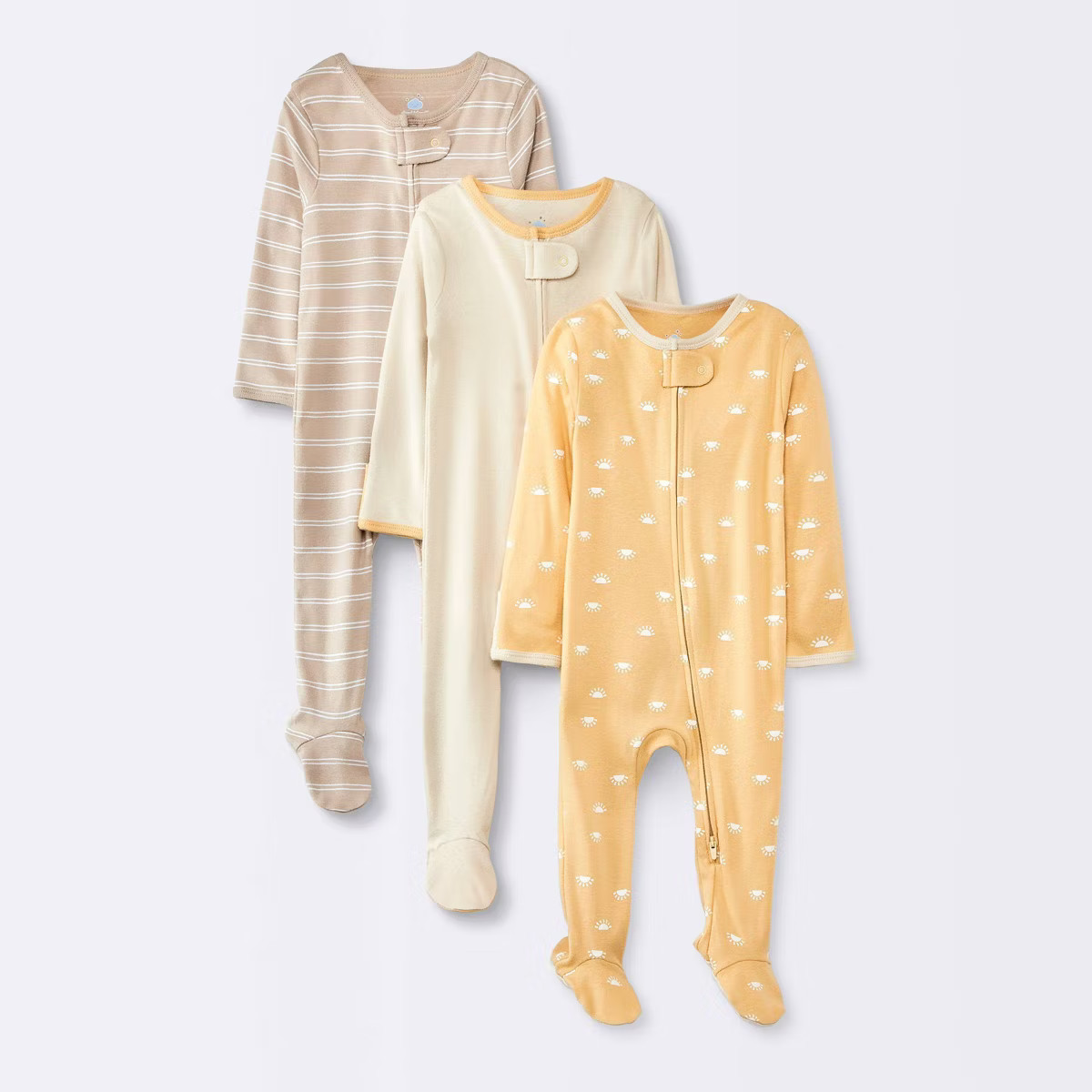 Baby 3pk Sunshine Sleep N' Play - Cloud Island™ Yellow | Target