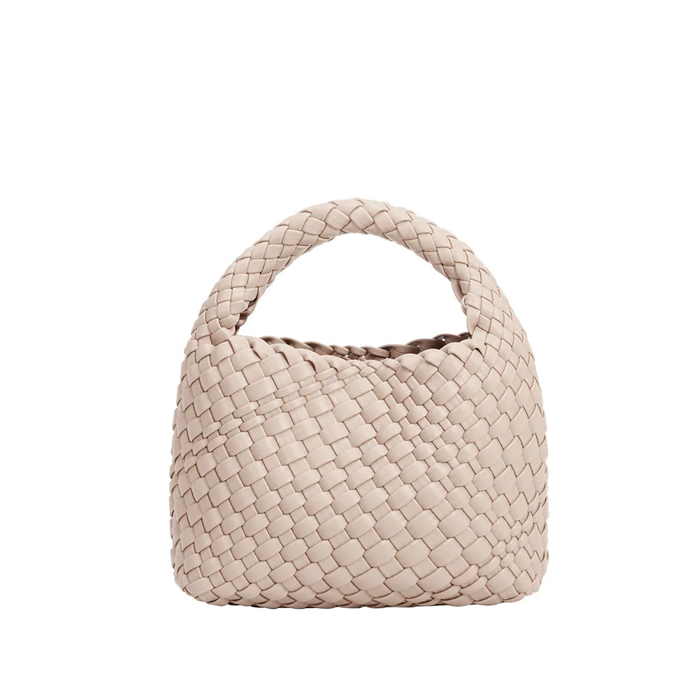 Sylvie Ivory Recycled Vegan Top Handle Bag | Melie Bianco