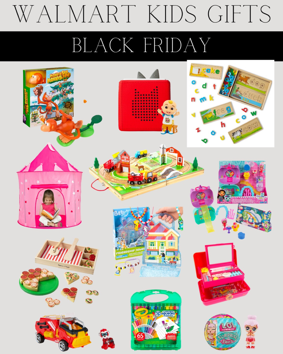 Gift ideas for kids from @Walmart! 
Little girl gift guide / little boy gift guide 
#walmartpartner #iywyk walmartfinds

#LTKCyberWeek #LTKGiftGuide #LTKkids