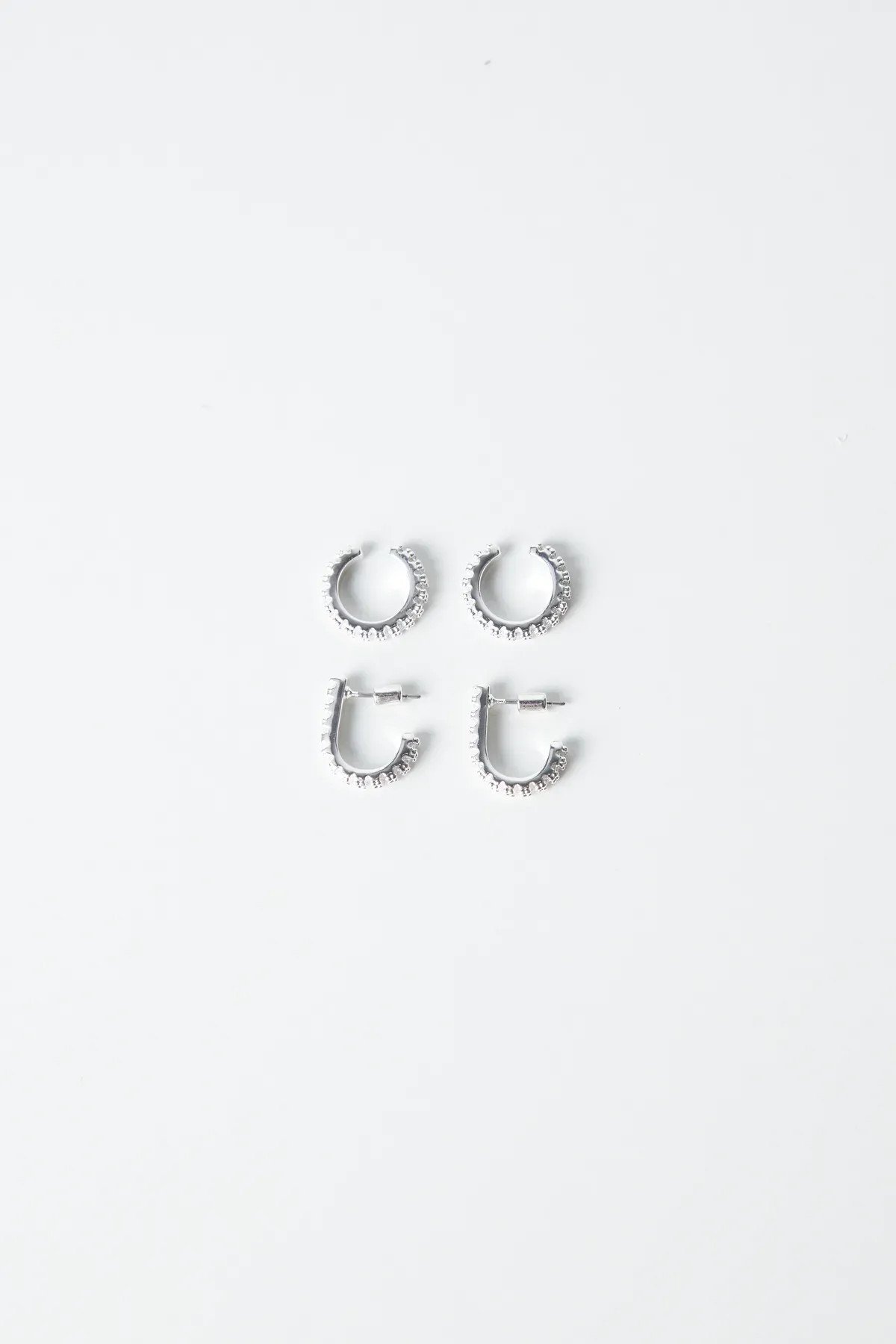 HOOP AND CUFF EARRING SET | OAK + FORT