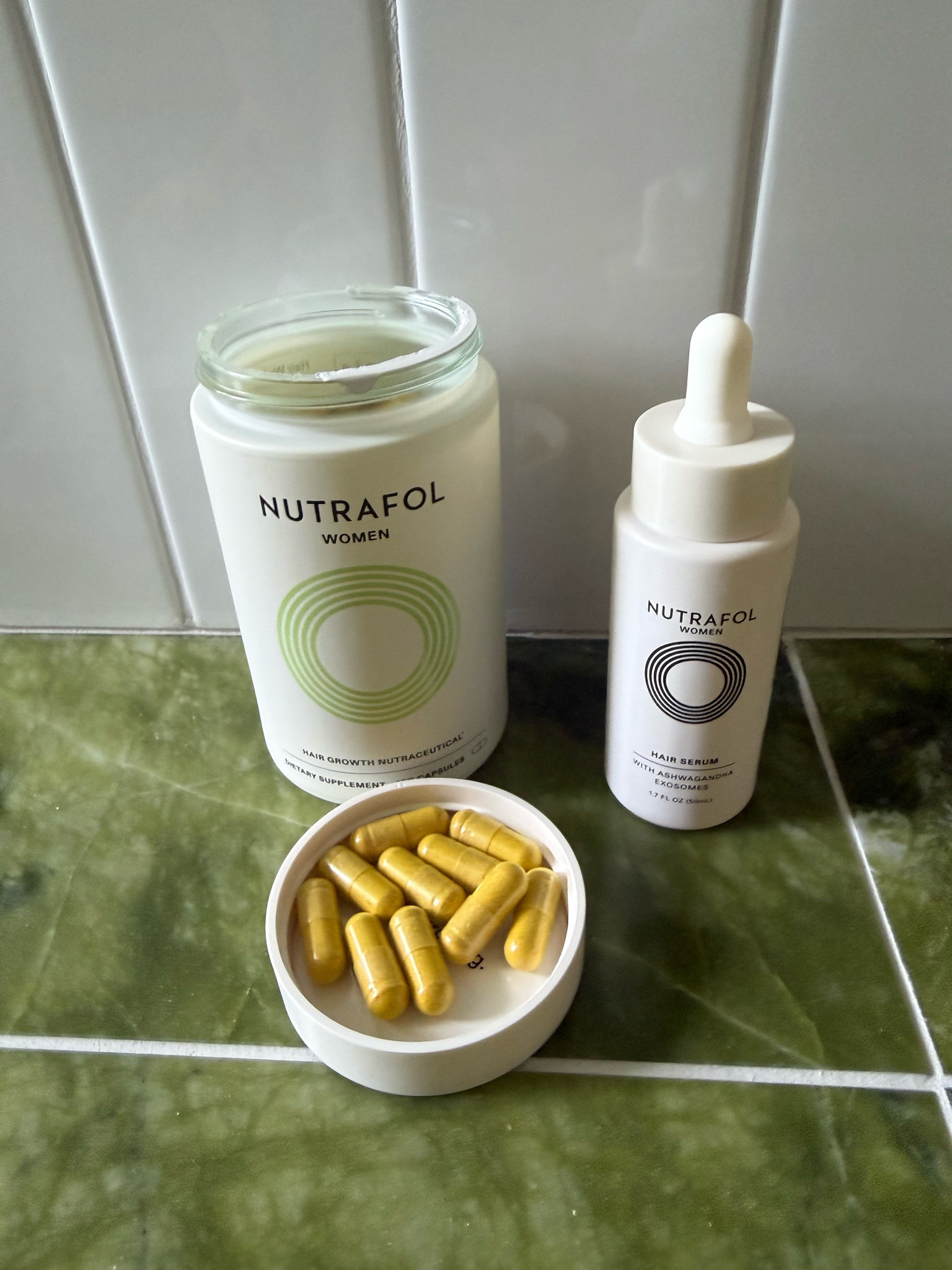 It has been a long journey, but @Nutrafol has saved my hair with their incredibly easy hair system. I take the pills in the evening and use the serum at night, and now I have luscious hair that makes me feel confidant and beautiful! Thank you @Nutrafol !

#LTKstorytime #LTKselfcare #LTKBeauty