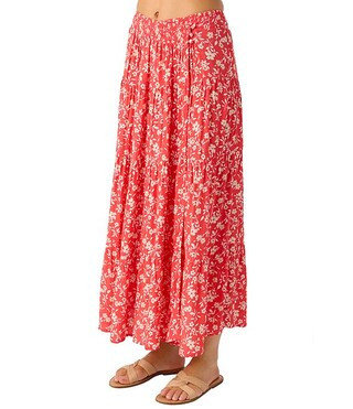 Luciana Floral Printed Coordinating Midi Skirt | Dillard's