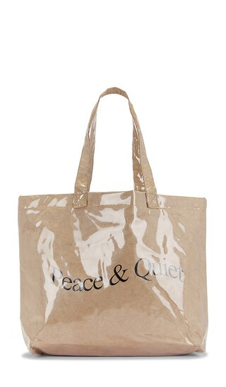 Wordmark Pvc Kraft Tote Bag | Revolve Clothing (Global)