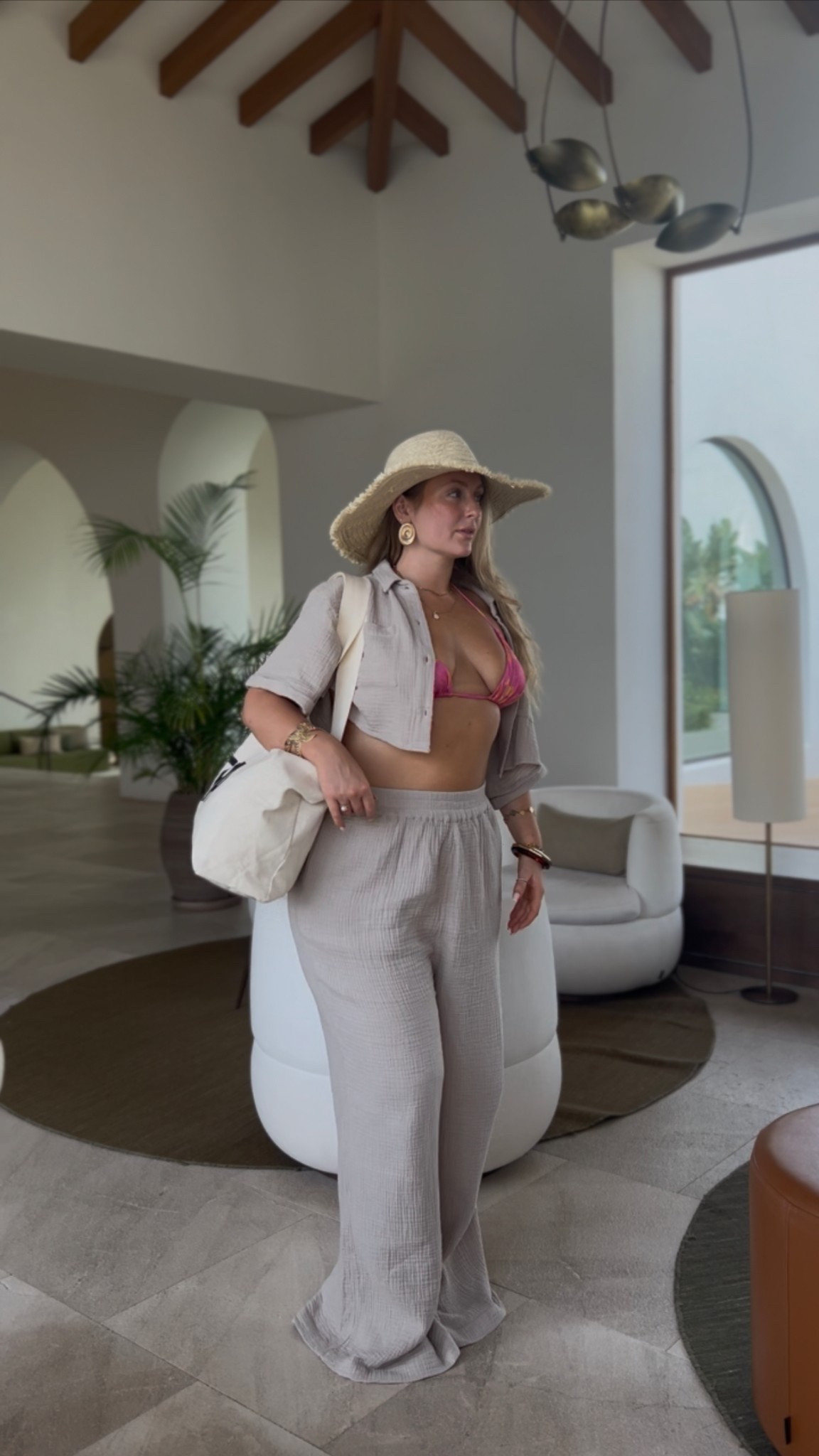 Wearing a 16-18 in the trousers and a M in the top. Both pieces are currently sold out but will be restocking early July!! The rest of the items are in stock and stunning 🤩 

#LTKsummer #LTKcurves #LTKmidsize