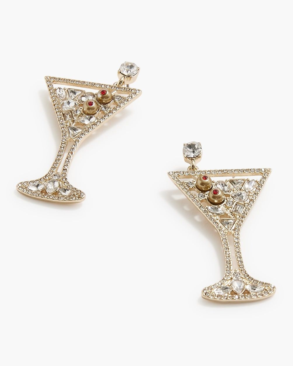 Martini statement earrings | J.Crew Factory