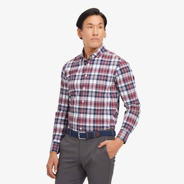 Leeward Antimicrobial Dress Shirt | Mizzen + Main