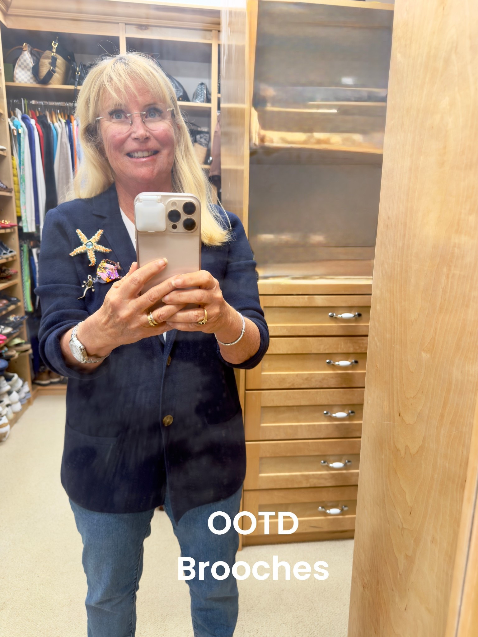 Brooches are a huge trend for spring! I love them! I like the look of multiple brooches on a jacket or blazer! Are you a brooch fan? 

#LTKTravel #LTKootd #LTKOver40