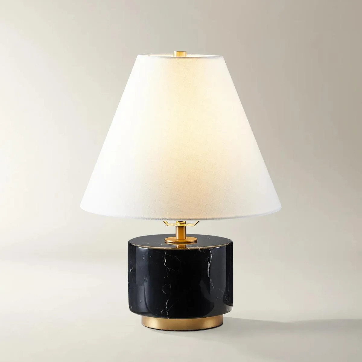 Arden Marble Table Lamp - Black | Z Gallerie