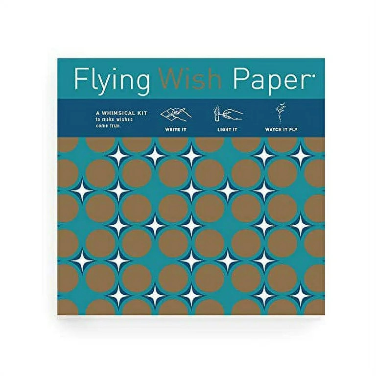Flying Wish Paper - Licensed Original Artwork, Large Kit, 7" x 7" | Walmart (US)
