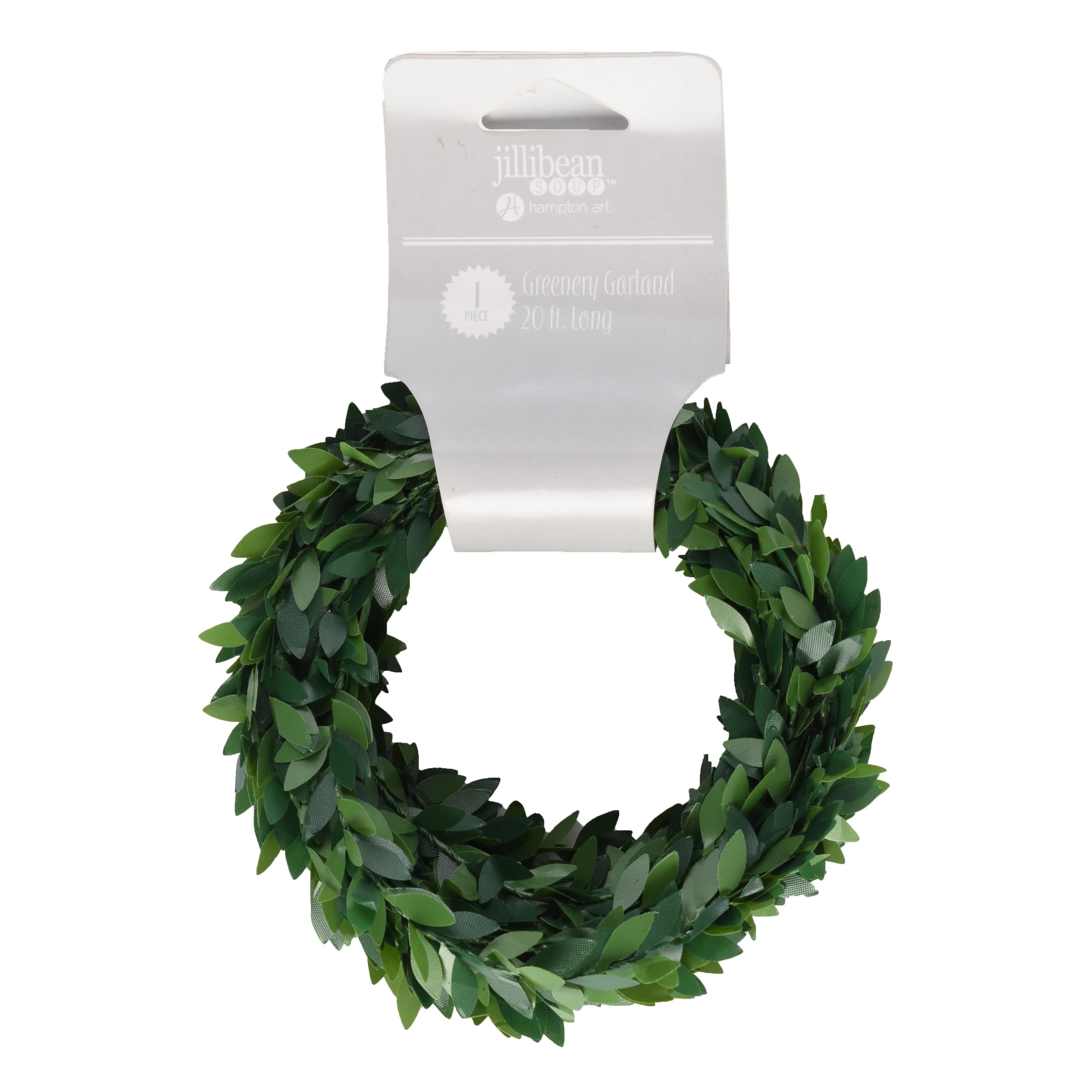 Hampton Decorated Art Wire Garland, 2.75" (Green) - Walmart.com | Walmart (US)