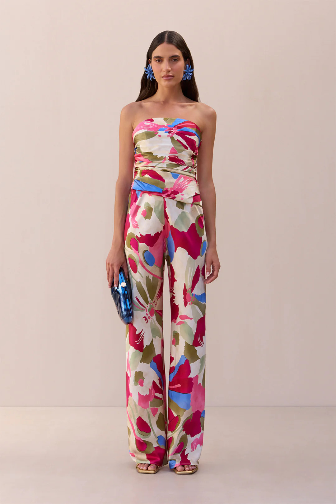 STACIE PANT - FLORAL ROSETTE | Cult Gaia - US