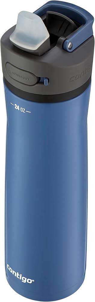 Contigo Ashland 2.0 Water Bottle with AUTOSPOUT Lid, 24oz., Blue Corn | Amazon (US)