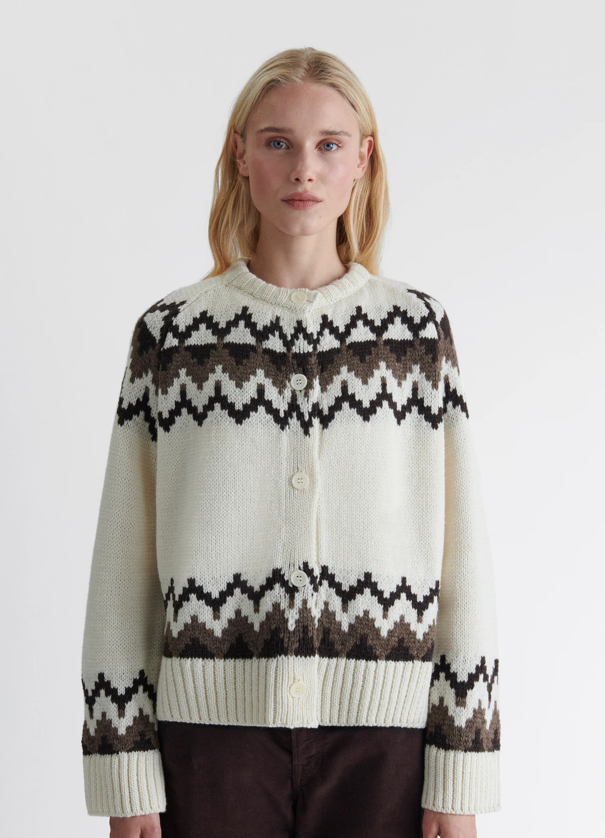 Bansha Fair Isle Cardigan | &Daughter