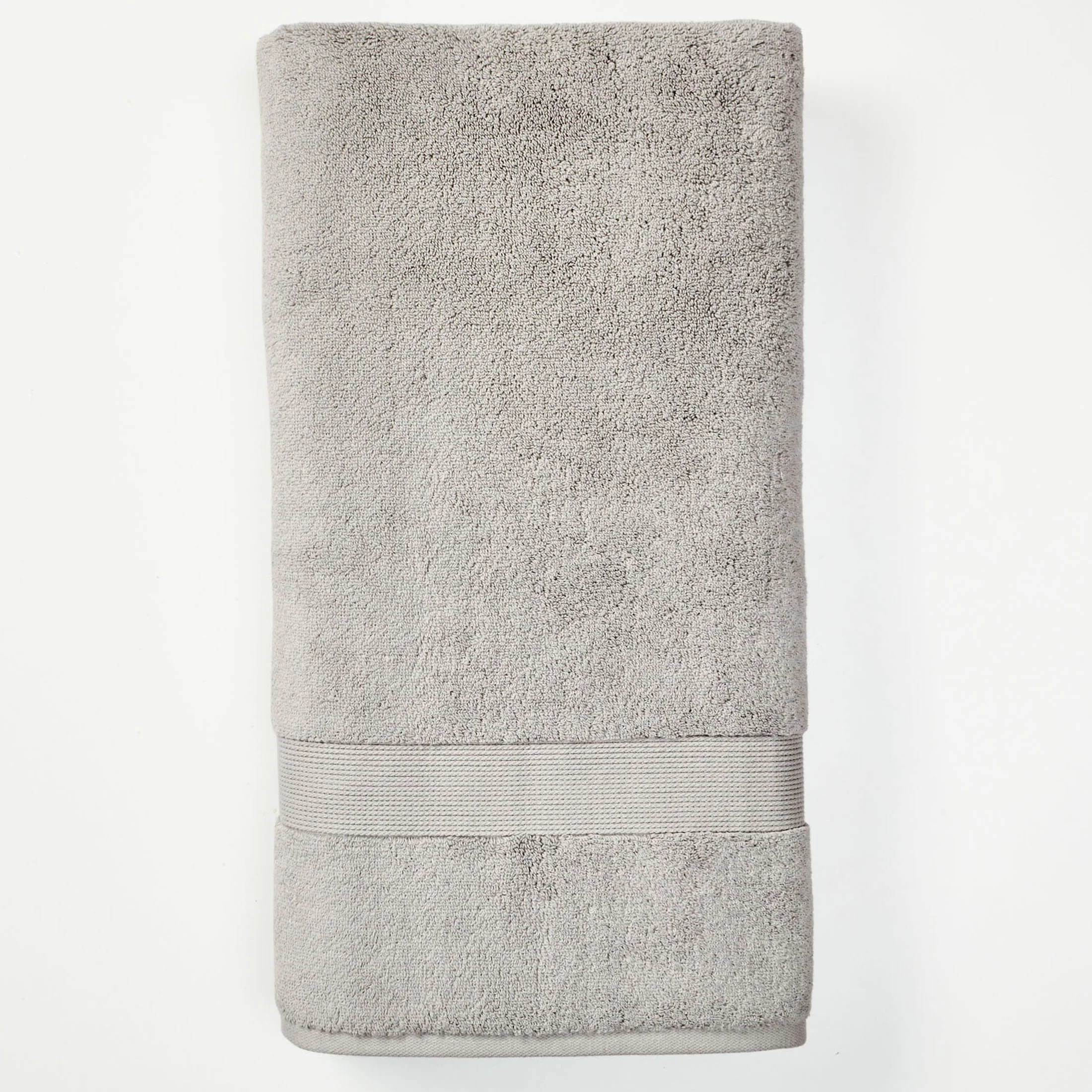 Better Homes & Gardens Signature Soft Solid Bath Sheet, Soft Silver - Walmart.com | Walmart (US)