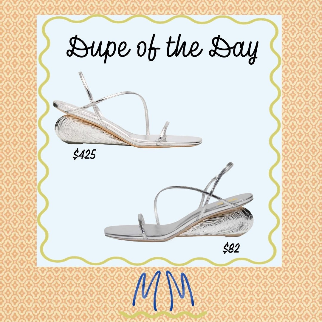 Love the subtle shell detail on these sandals that are the perfect height- not too tall and not too low.

Come in 4 colors! 

#dupes #dupe #shoedupes #dupeshoes #amazondupes #ltkunder100 #vacationbeachoutfits #resortwear2026 #beachvacation 