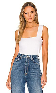 Michael Lauren Marco Tank in White from Revolve.com | Revolve Clothing (Global)