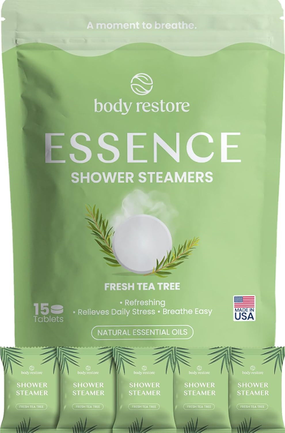 Shower Steamers Aromatherapy 15 Count - Valentines Day Gifts, Relaxation Birthday Gifts for Women and Men, Stress Relief and Luxury Self Care - Essence | Amazon (US)
