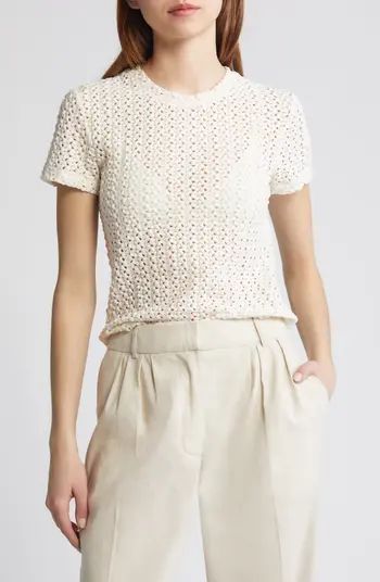 AllSaints Karma Stevie Lace Top | Nordstrom | Nordstrom