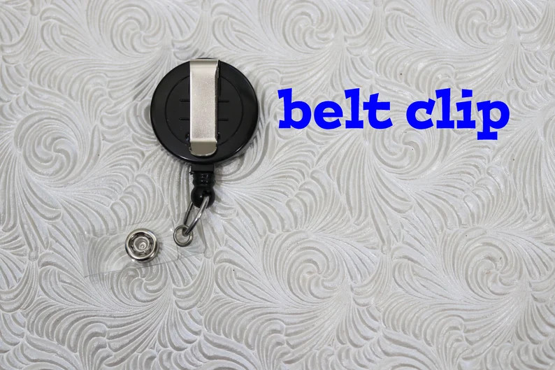 Confetti Star Badge Holder, Badge Reel, Retractable Badge Reel, Nurse Jewelry, Badge Clip, Badge ... | Etsy (US)