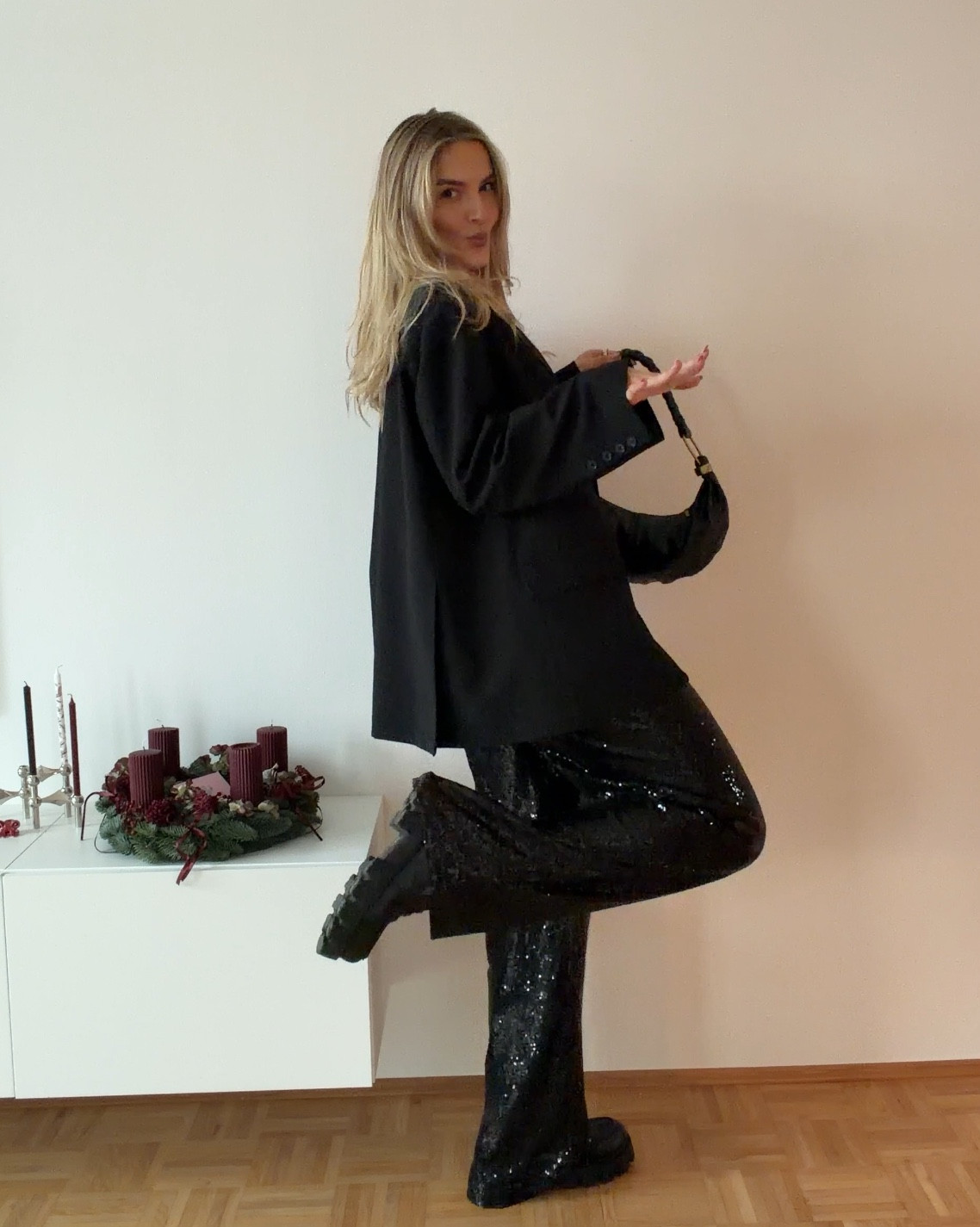 tall girl tipp! pailletten hose 

#LTKeurope #LTKdeutschland #LTKfestive