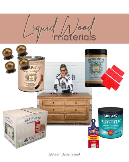 Everything you need to get the wood look without the wood.

#LTKfindsunder100 #LTKhome