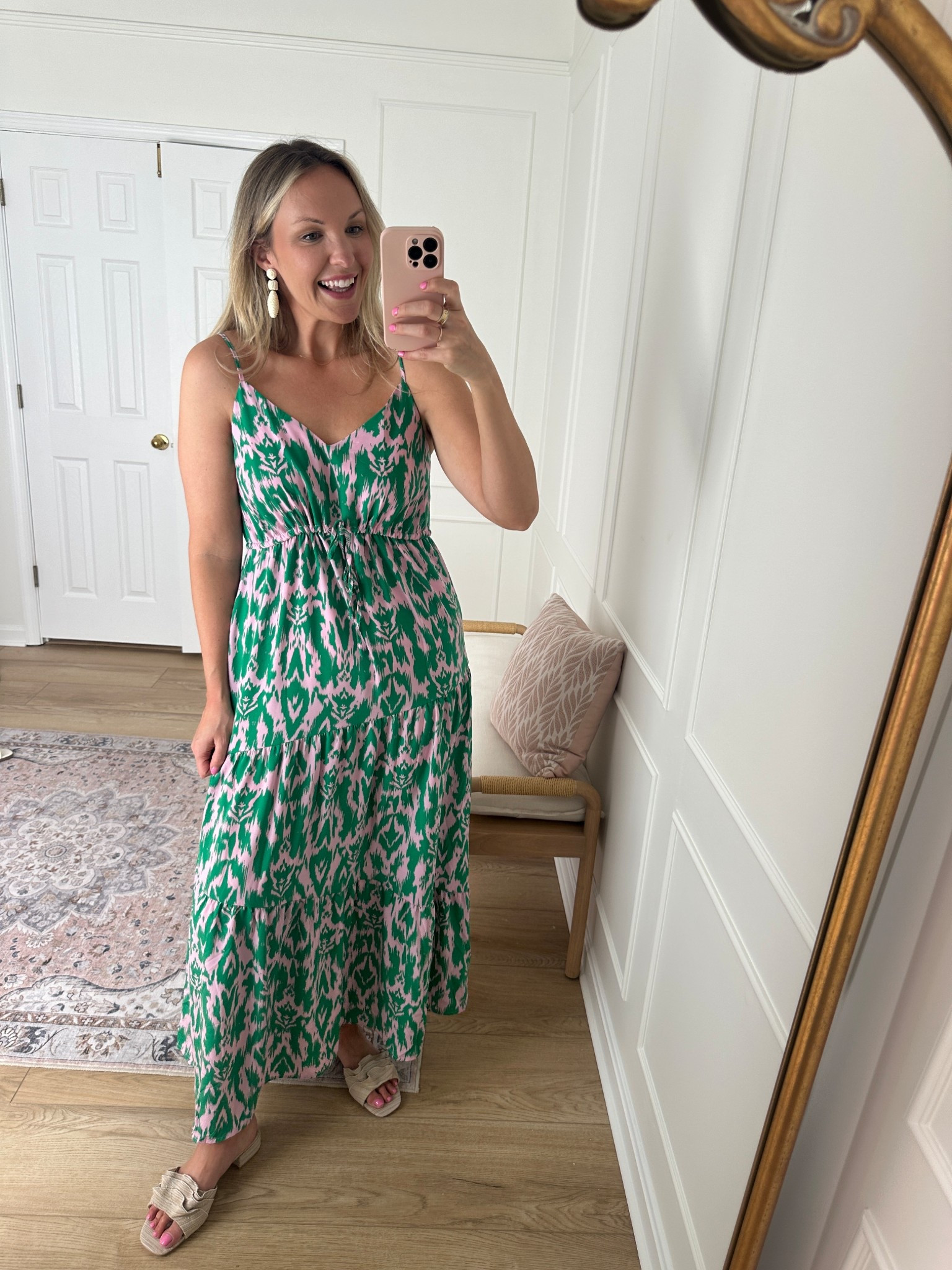 Summer maxi dress - bump friendly - vacation outfit - wearing a med 

#LTKSeasonal #LTKStyleTip #LTKMidsize