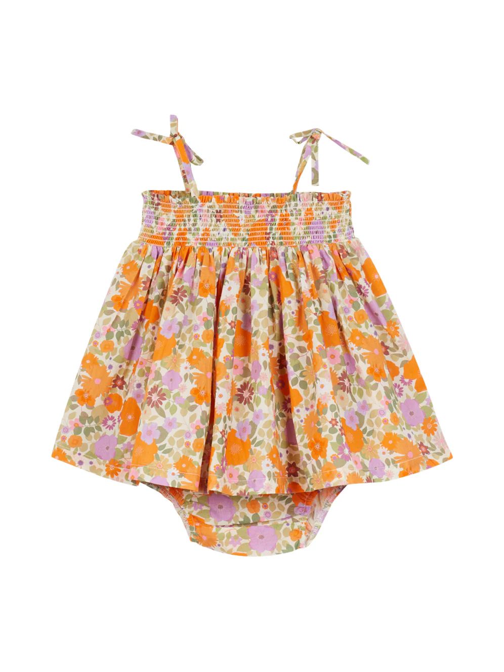 Flower Printed Baby Dress | Danrie