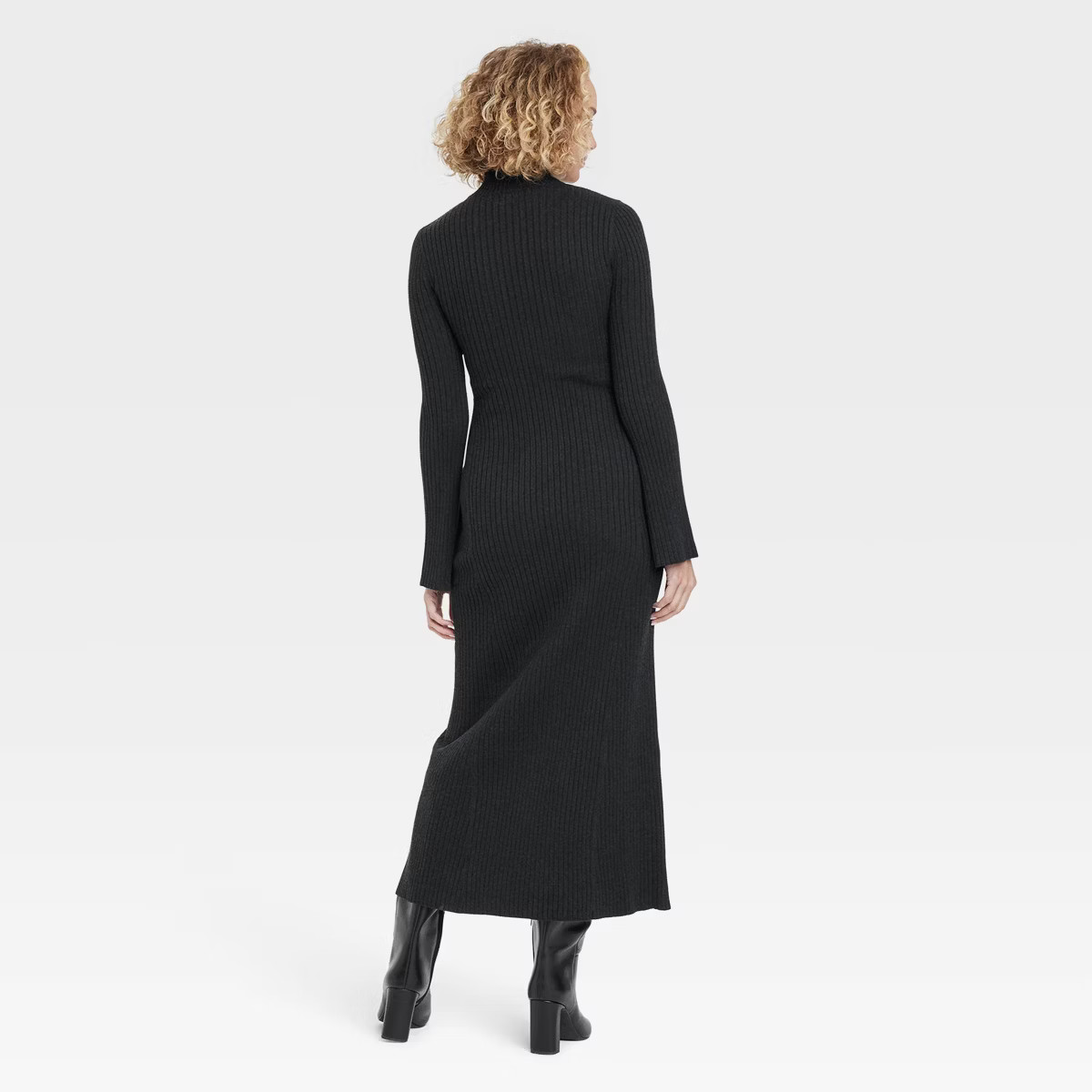 Women's Long Sleeve Maxi Sweater Dress - A New Day™ | Target