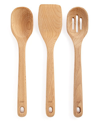 3 Piece Wooden Kitchen Utensils Set | Macy's