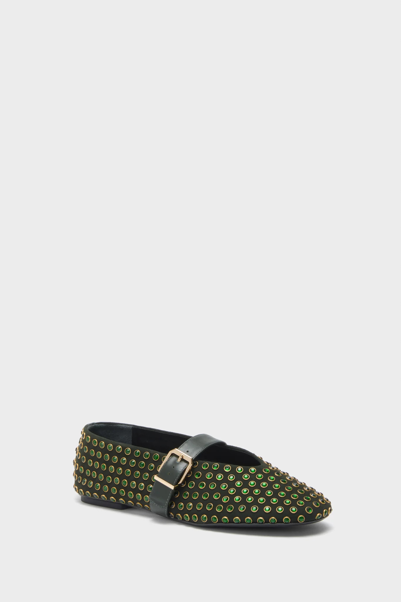 Garden Green Eliza Shine Flats | Tuckernuck (US)