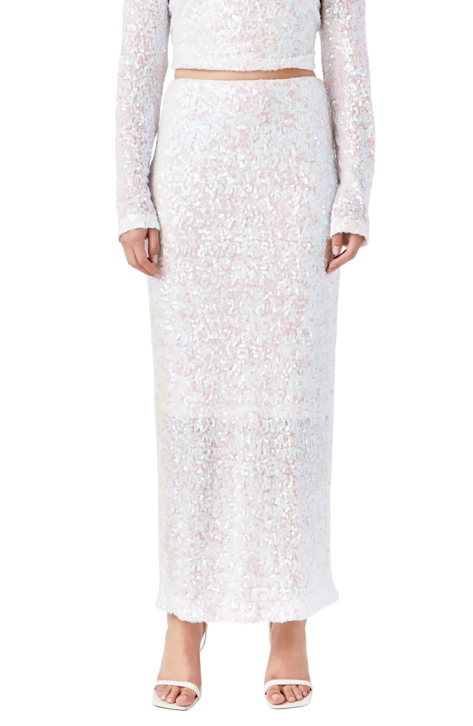 Endless Rose Sequin Midi Skirt | Nordstrom | Nordstrom