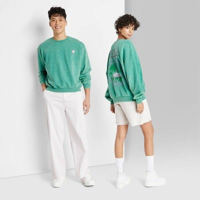 Oversized Sweatshirt - Wild Fable™ Teal Green | Target