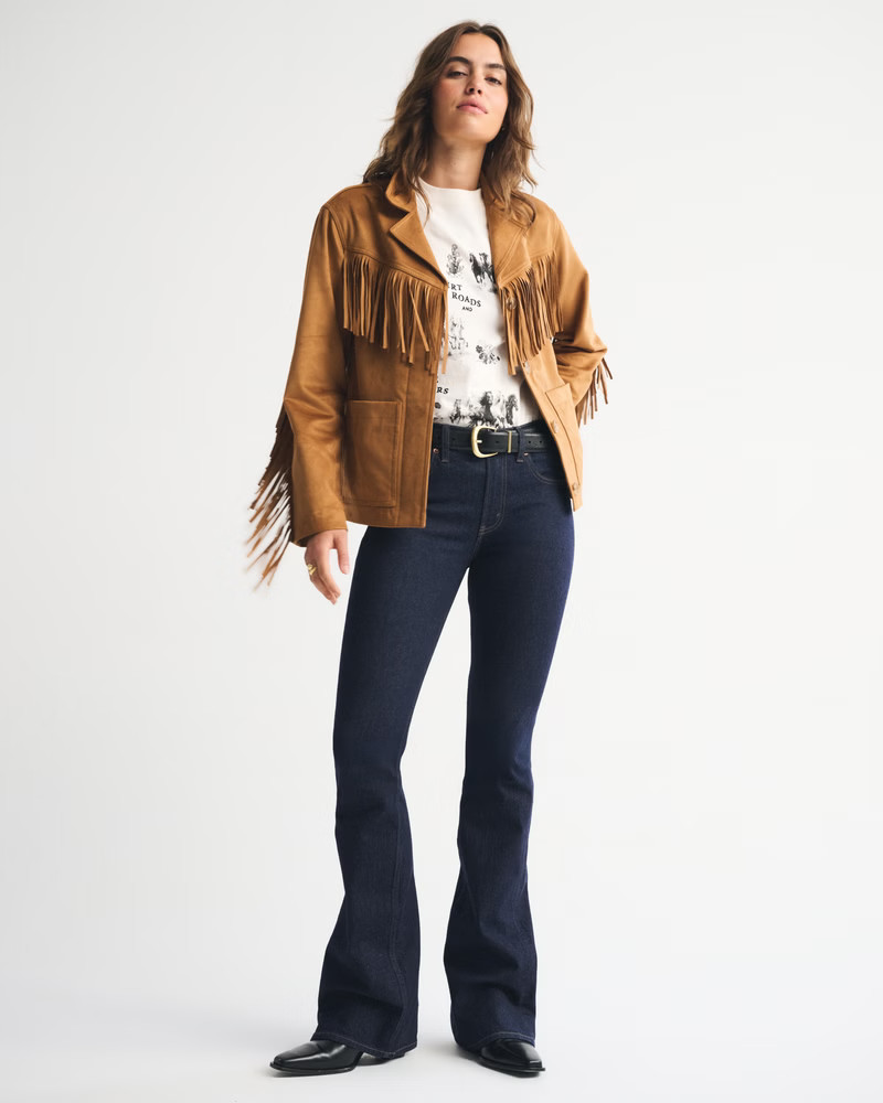 Women's Mid Rise Bootcut Jean | Women's Bottoms | Abercrombie.com | Abercrombie & Fitch (US)