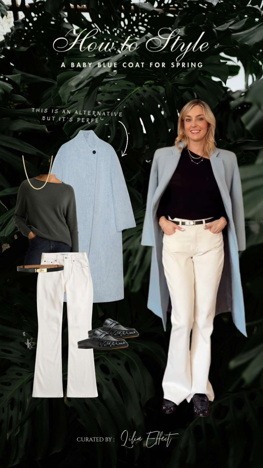 How to style — a baby blue coat for spring 💙

I love pairing it with soft neutrals and clean basics for an effortless, polished look. It’s the perfect piece to elevate any outfit while still feeling light, fresh, and easy for spring. 🌿✨


 

 #LTKootd #LTKSaleAlert #LTKWorkwear