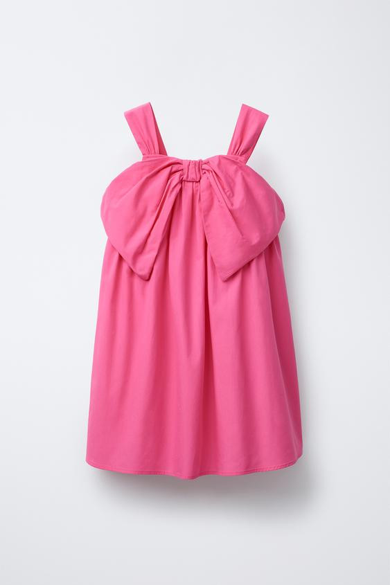 DRESS WITH MAXI BOW | Zara US